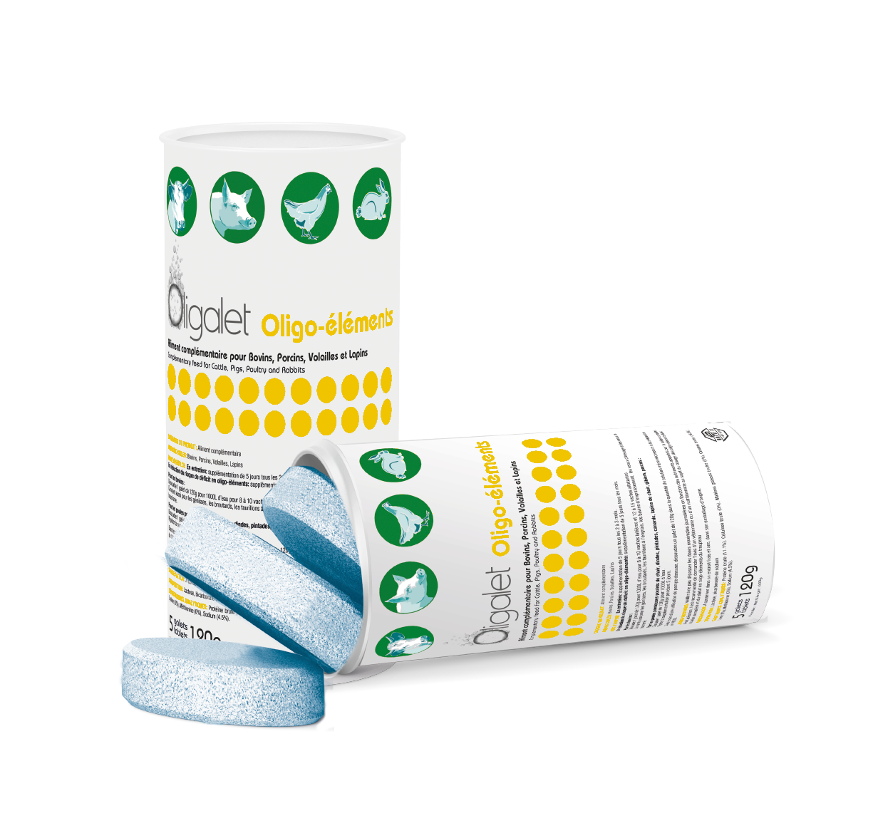 Oligalet Trace Elements tablets Vétalis